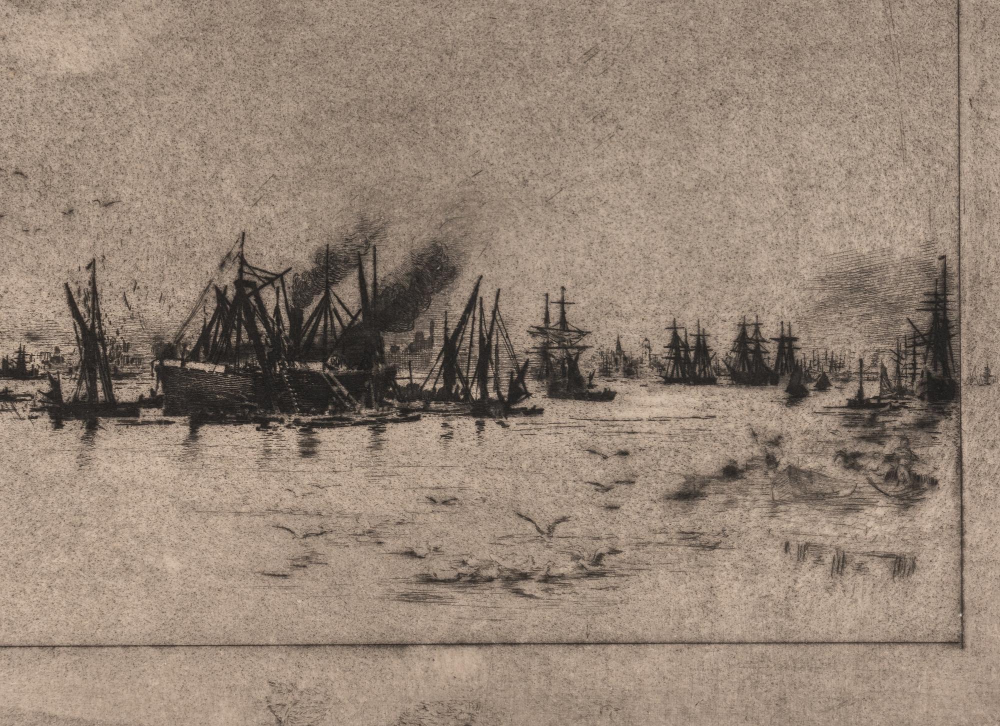 Les Esprits des Villes-Mortes and Le Port aux Mouettes (two works), 1886