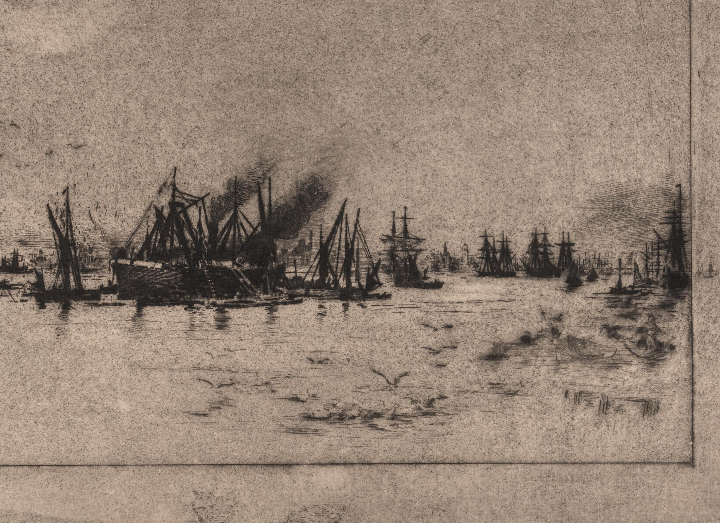 Les Esprits des Villes-Mortes and Le Port aux Mouettes (two works), 1886