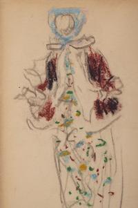 Lucinde (costume studies for Jean de la Fontaine’s La Coupe Enchantée )