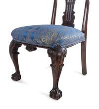 A Set of Eight George III Style Mahogany Dining Chairs