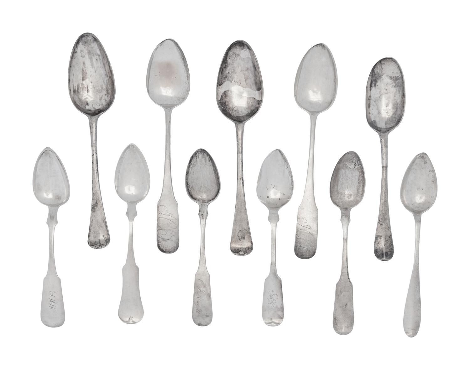 A Collection of Silver Spoons
