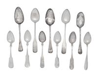 A Collection of Silver Spoons