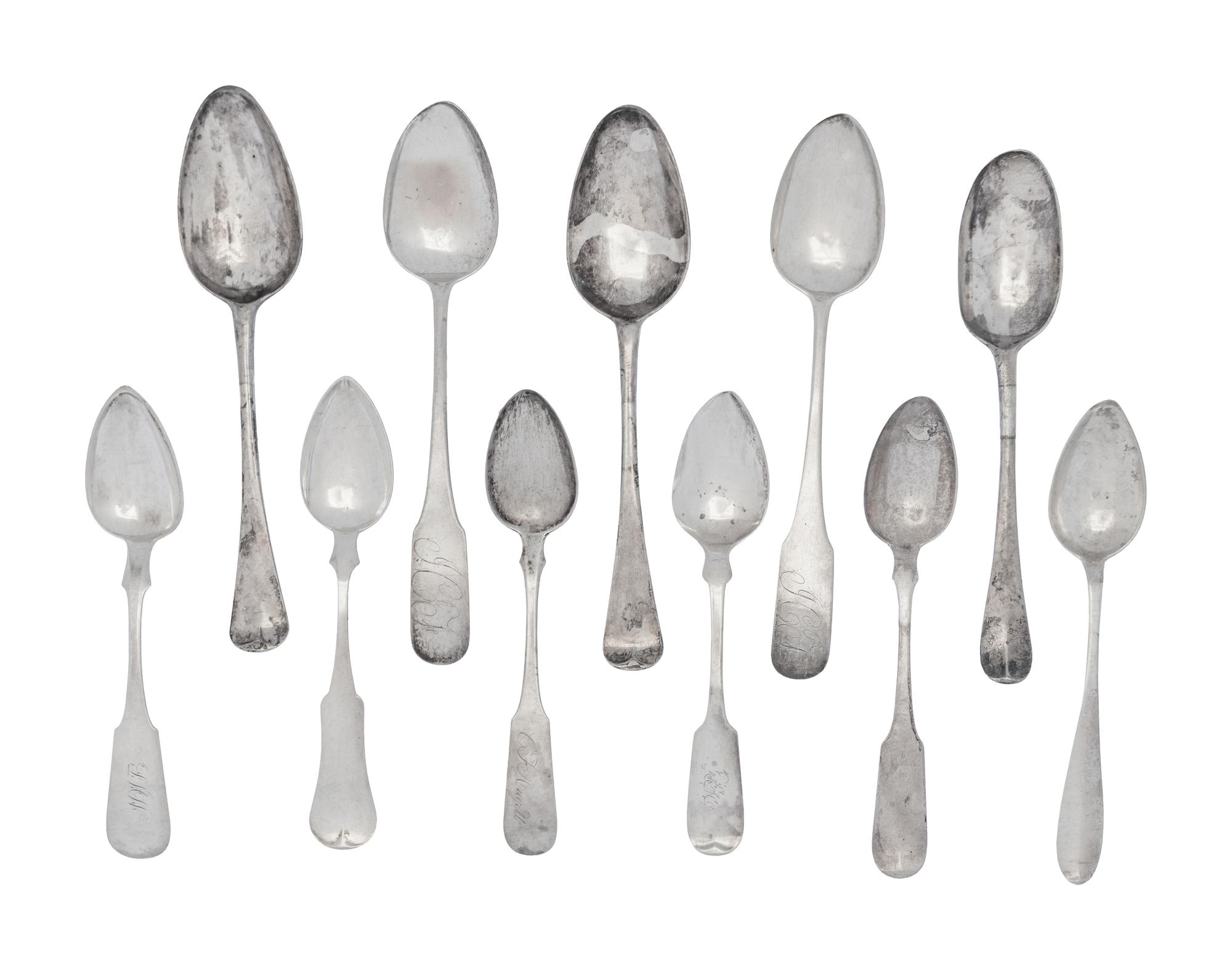 A Collection of Silver Spoons