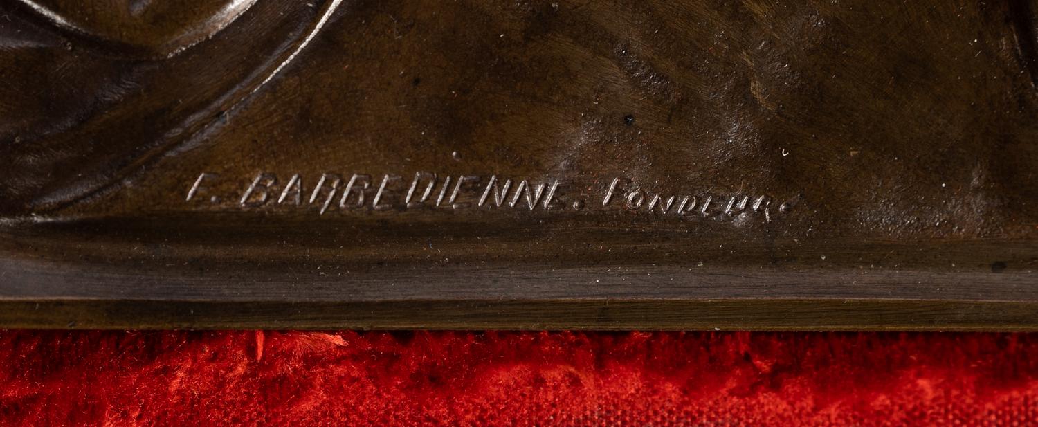 A French Bronze Plaque After Pierino da Vinci