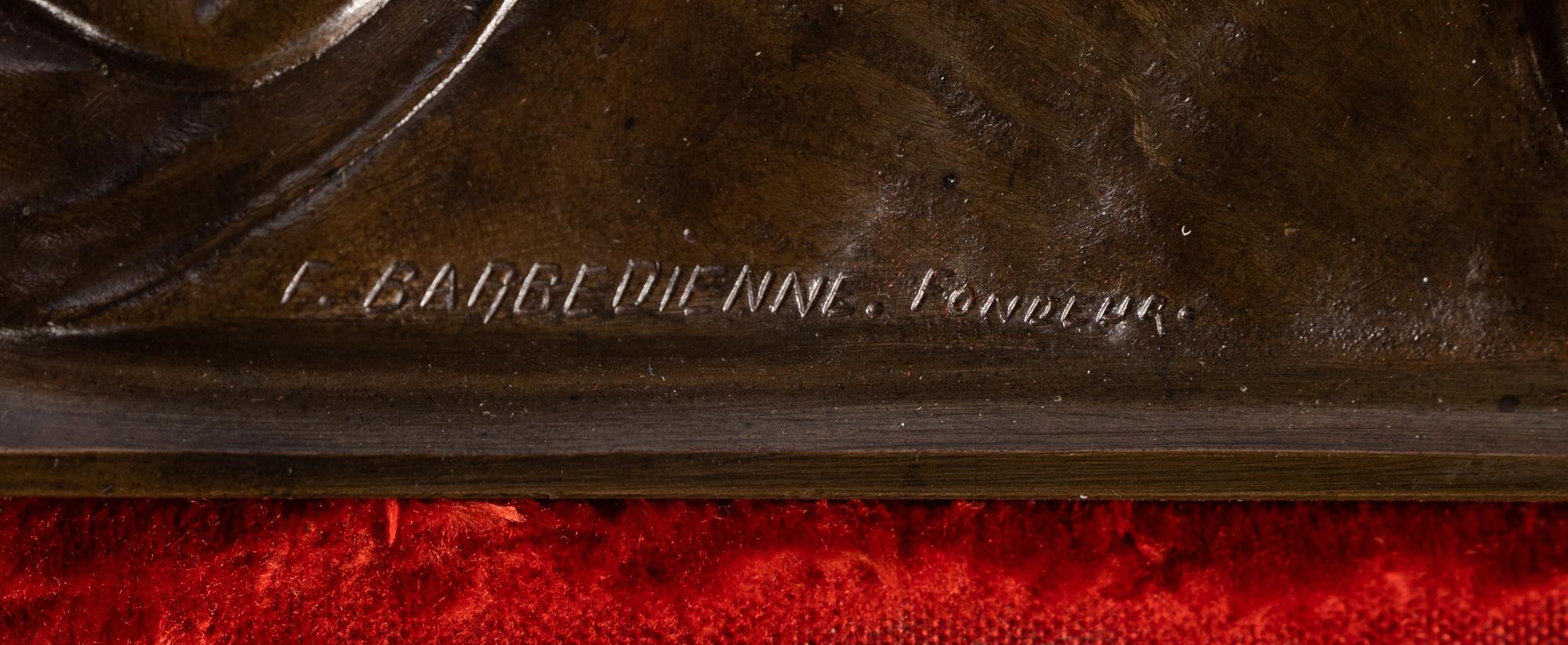 A French Bronze Plaque After Pierino da Vinci
