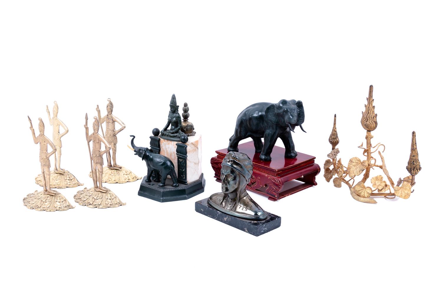 A Collection of Bronze and Cast Metal Articles