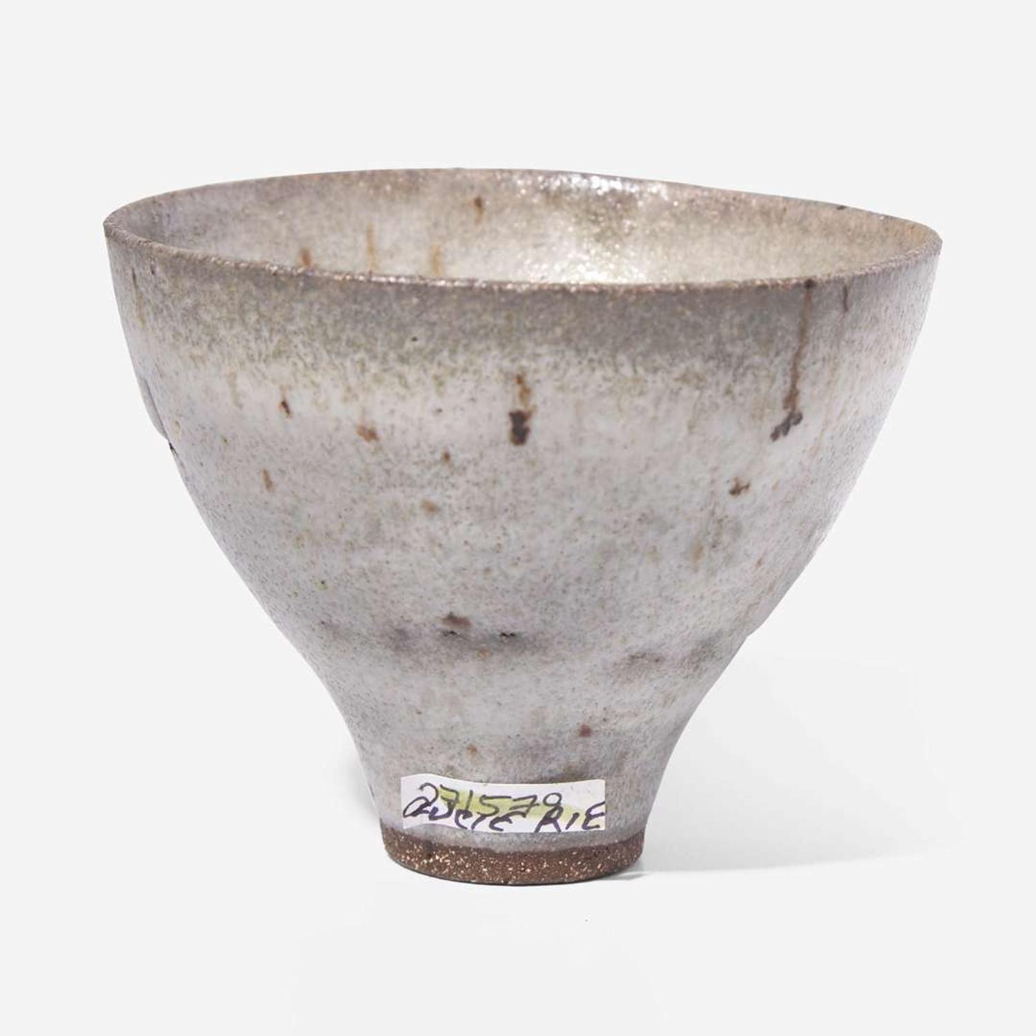 Lucie Rie (British, b. Austria, 1902-1995) A Small Flared Stoneware Bowl, UK, circa 1970