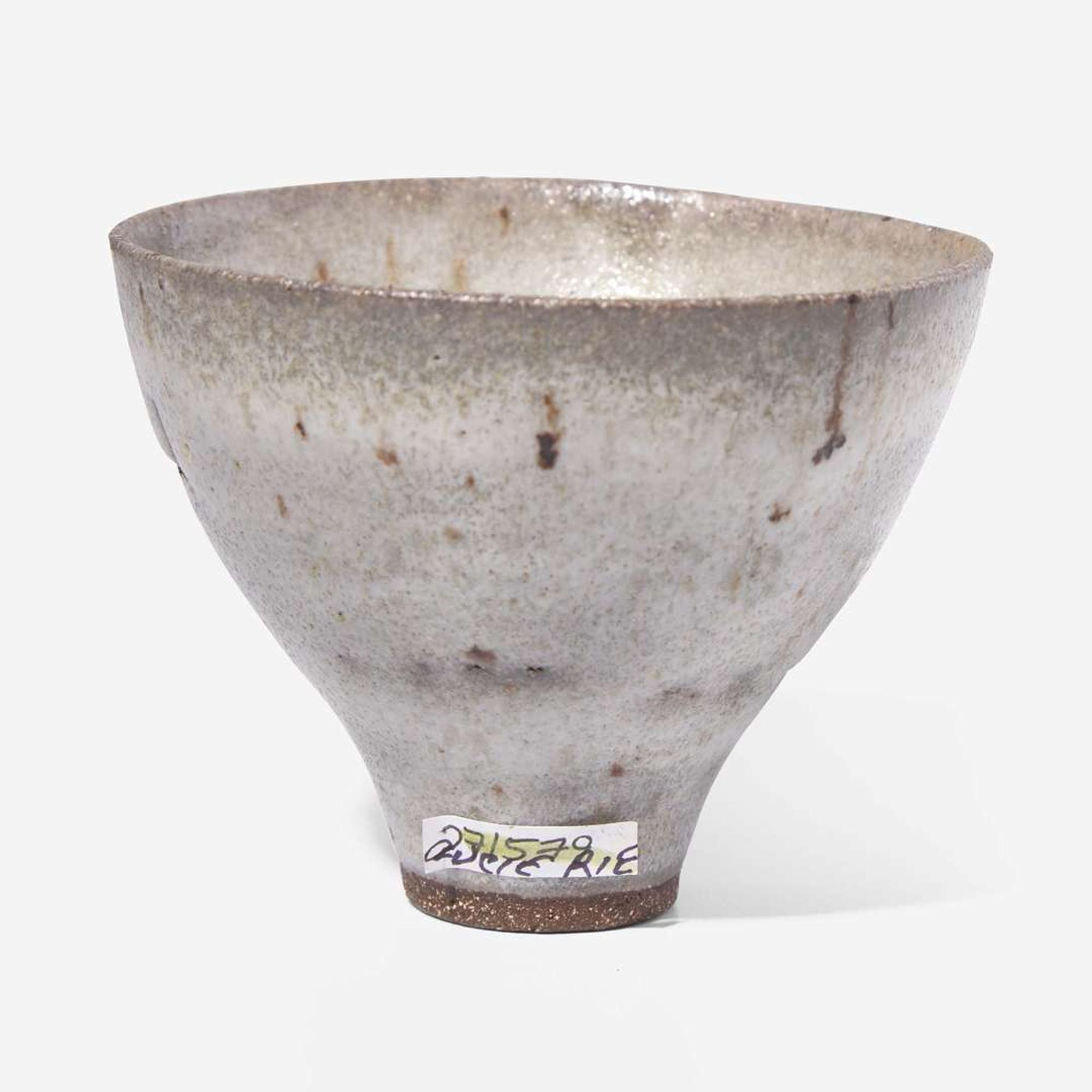Lucie Rie (British, b. Austria, 1902-1995) A Small Flared Stoneware Bowl, UK, circa 1970