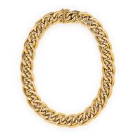 Yellow Gold Chain Necklace