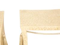 A Pair of Tassle Benches by Thomas Pheasant for Baker Furniture