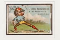 A Group of Four 1887 VTC Advertising Baseball Trade Cards,