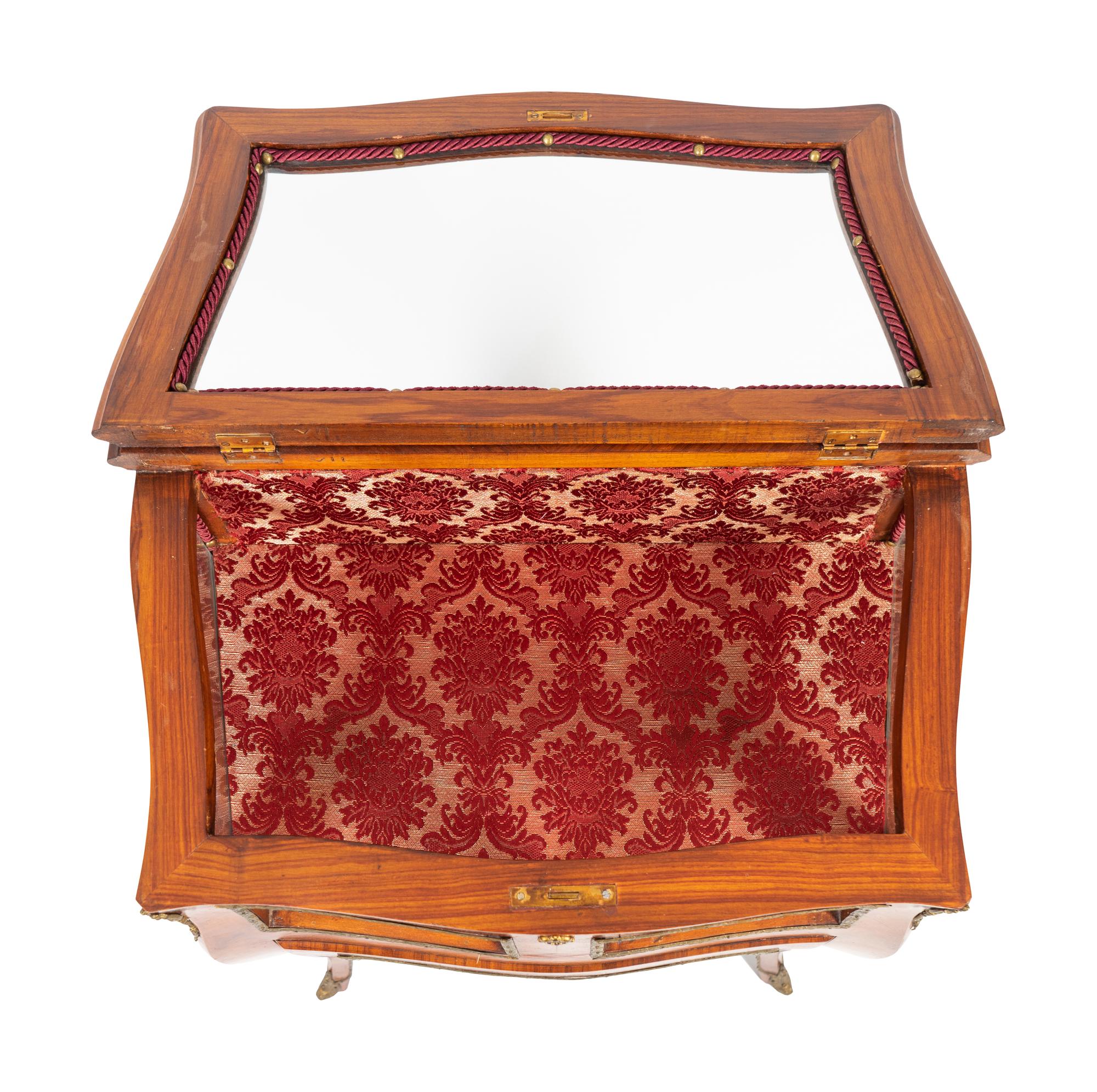 A Louis XV Style Vernis Martin Low Display Cabinet — 20TH CENTURY