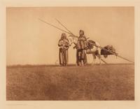 [Native American]. Curtis, Edward S. (1868-1952). A group of 6 large photogravures, comprising: