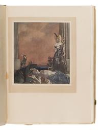 [Fine Press - Riccardi Press]. -- [Flint, William Russell, Sir (1880-1969), illustrator]. Chaucer, Geoffrey (d. 1400). The Canterbury Tales . London: Riccardi Press for Philip Lee Warner at the Medici Society, 1913.