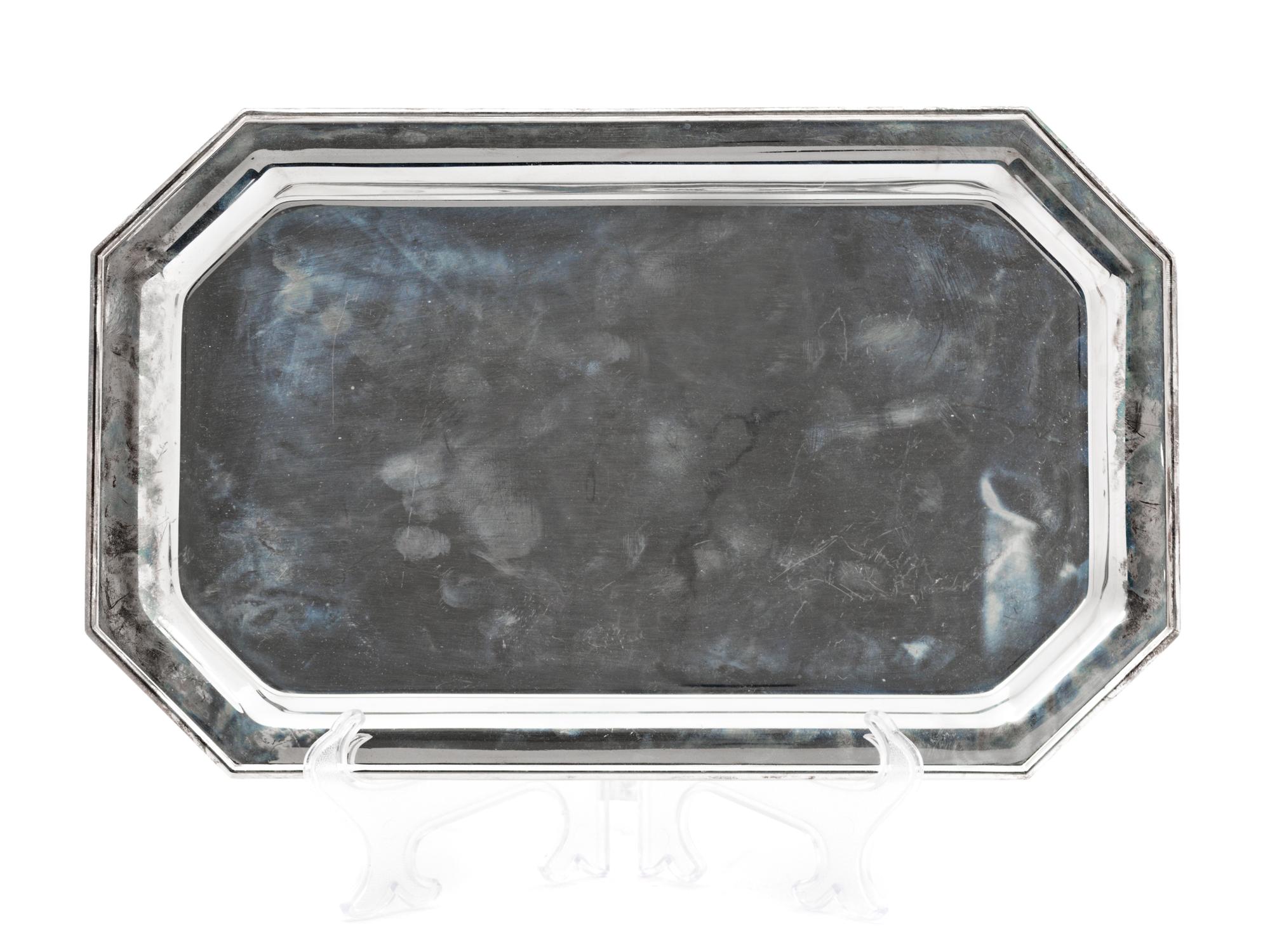 A French Silver Tray