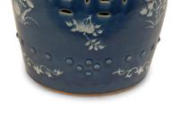 A Chinese Blue Glazed Garden Stool