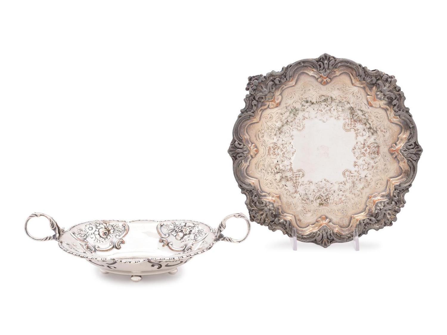 A Collection of English and American Silver-Plate Table Articles