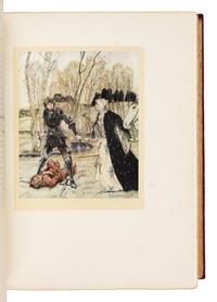 RACKHAM, Arthur. -- Thomas MALORY. The Romance of King Arthur and his Knights of the Round Table. London: Macmillan and Co., 1917.