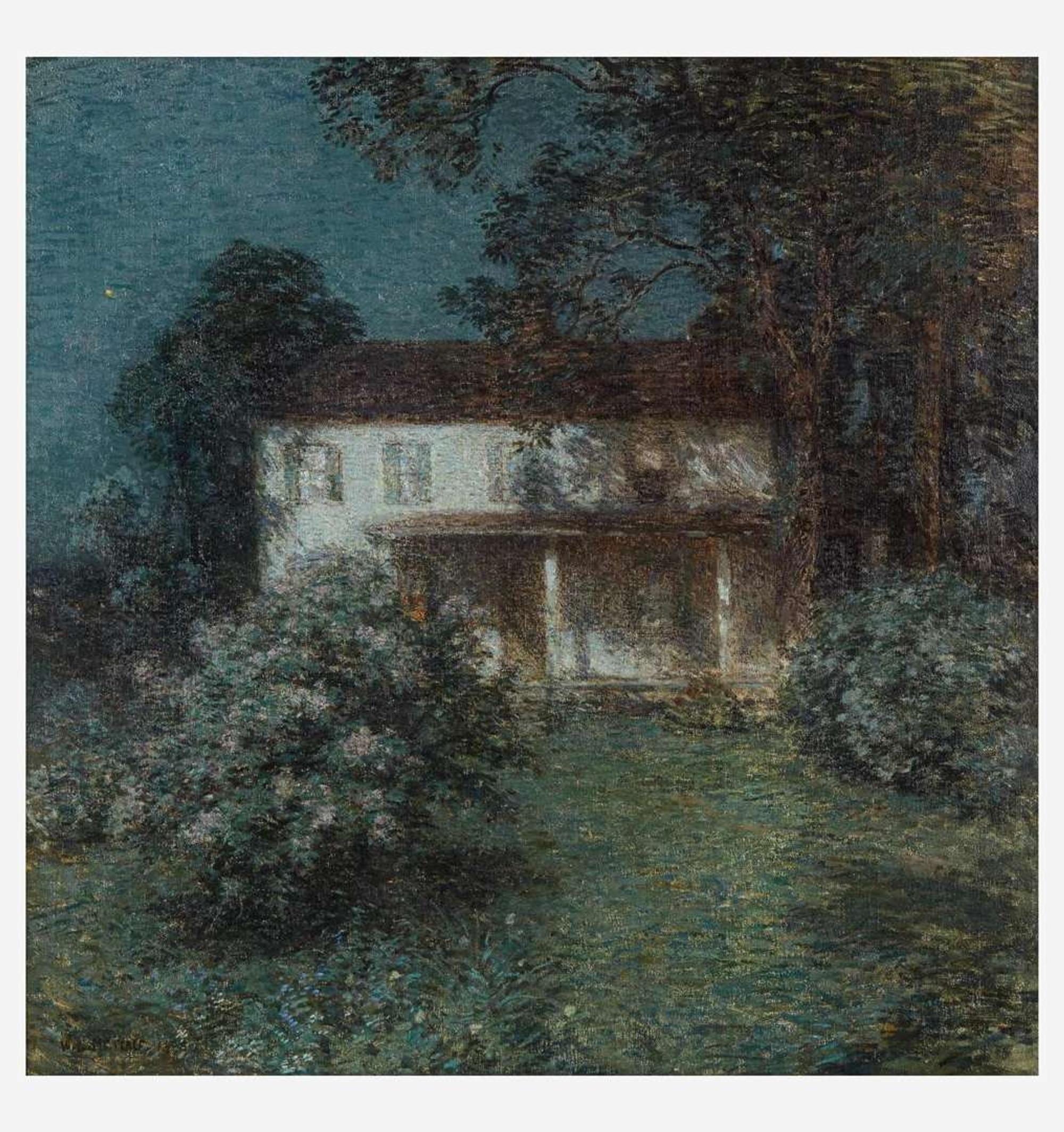 Willard LeRoy Metcalf (American, 1858–1925) Garden of Dreams