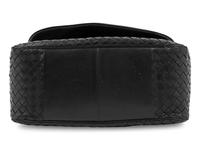 A Bottega Veneta Black Intrecciato Bag
