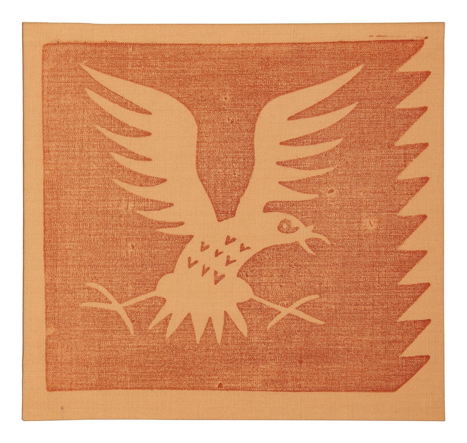 Milwaukee WPA Handicraft Project Blockprinted Textile Sample Book, 1940s