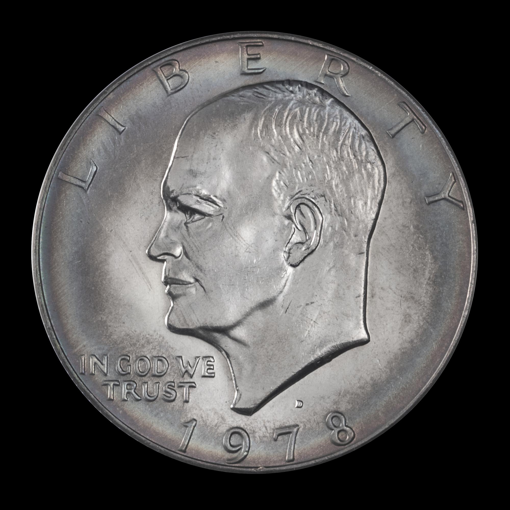 A United States 1978-D Eisenhower $1 Coin — ANACS GRADED MS67