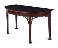 An Irish George III Mahogany Console Table