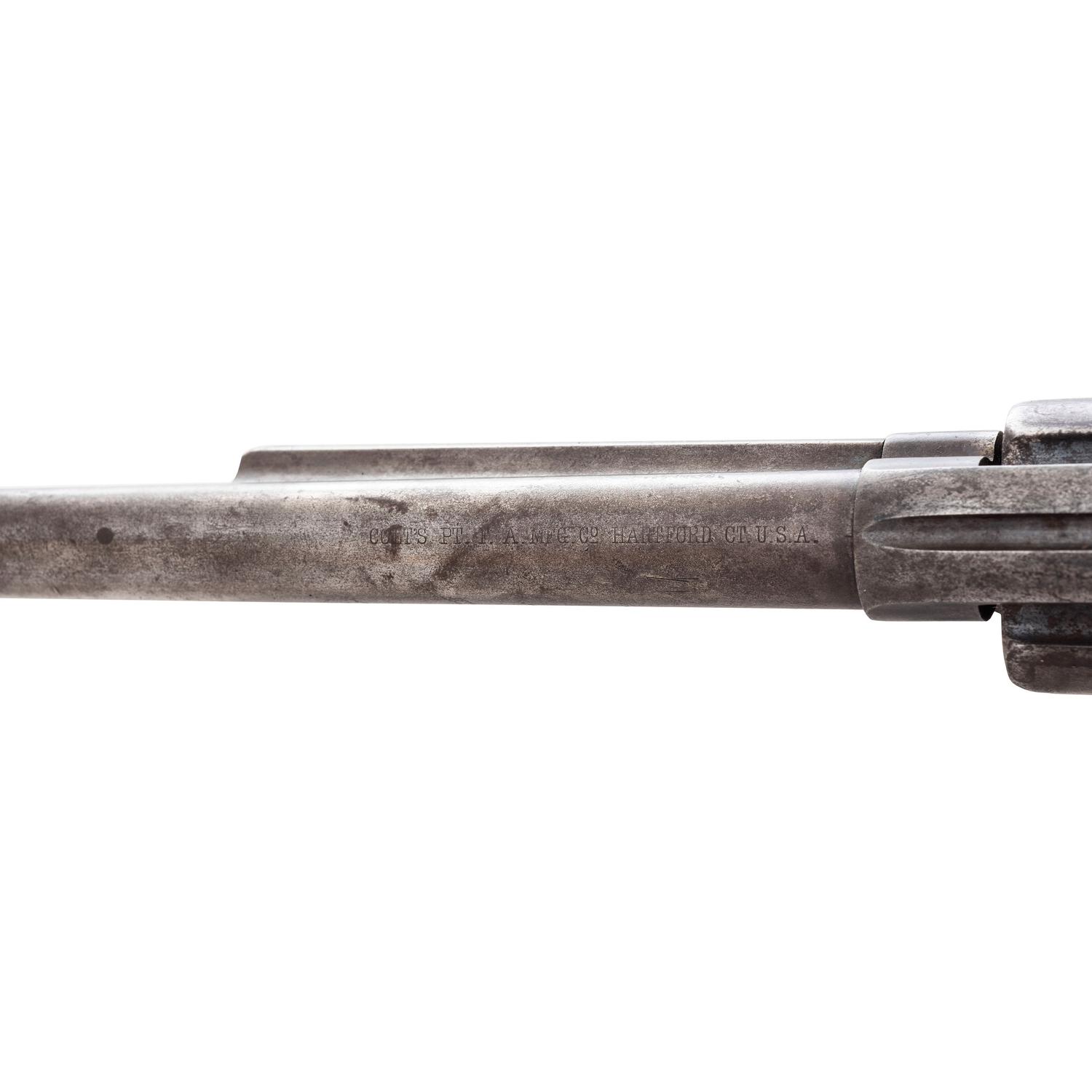 Colt Single Action Army Revolver with Sheffield IXL Bowie Knife and Period Cartridge Belt Rig