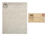 [LINCOLN]. ALS mentioning nomination of Lincoln, who "split rails" as a young boy. 19 May 1860.