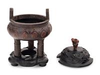 A Chinese Bronze Incense Burner