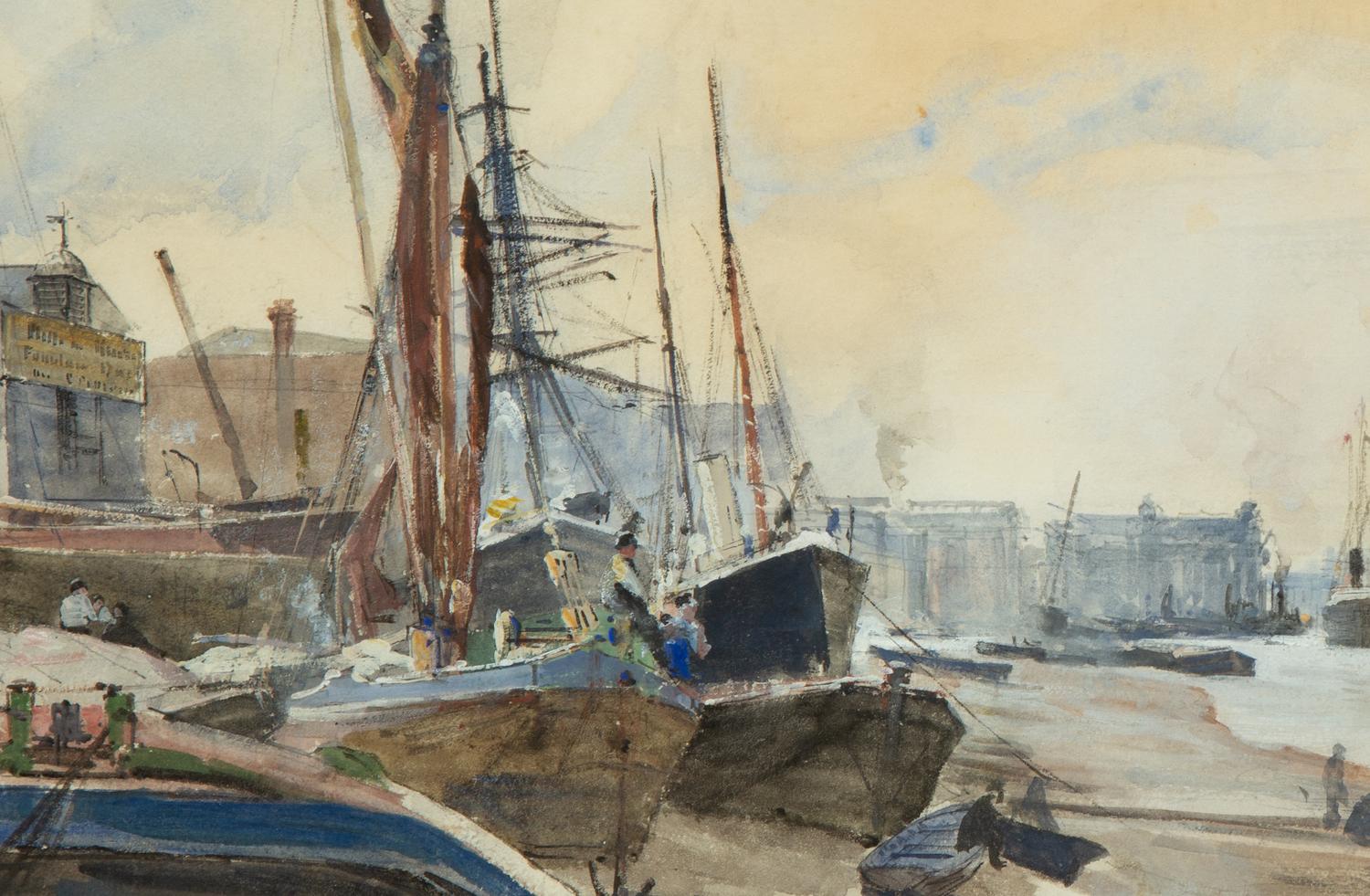 Low Tide: The Thames at Rotherwithe, circa 1880-90