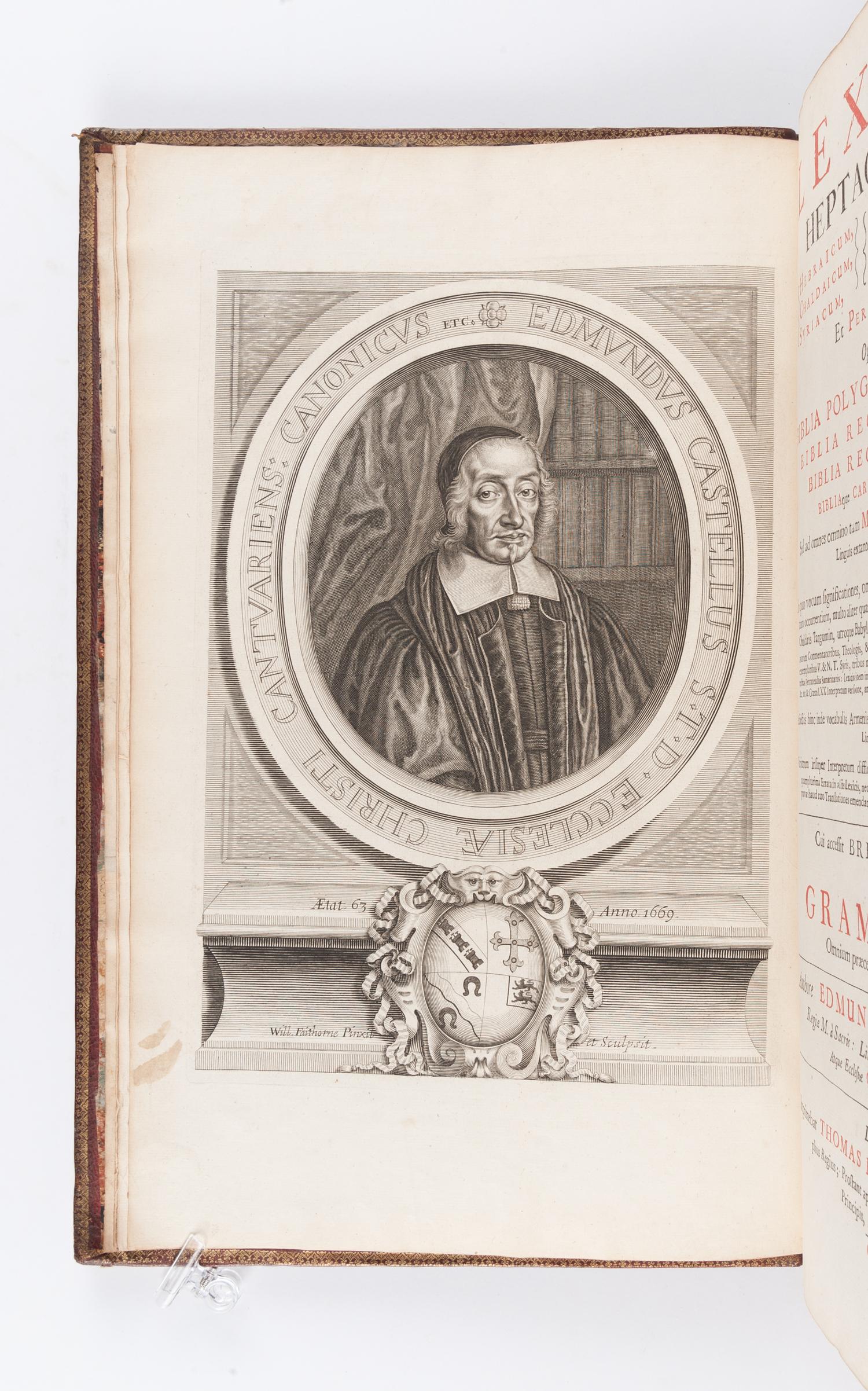 [BIBLE, Polyglot]. Biblia sacra polyglotta . Edited by Brian Walton. London: Thomas Roycroft, 1655-57.