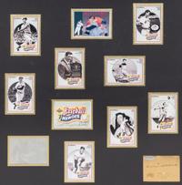 A 1992 Ted Williams Upper Deck Baseball Heroes Signed Display (Upper Deck Authenticated),