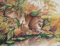 Pensive Lion