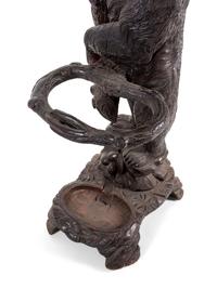 A Black Forest Carved Hall Tree