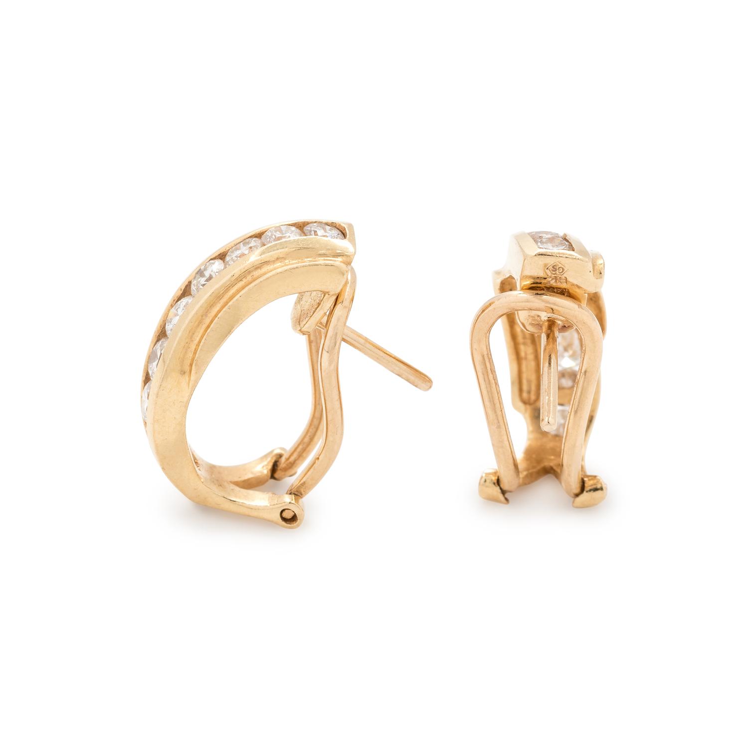 DIAMOND EARCLIPS