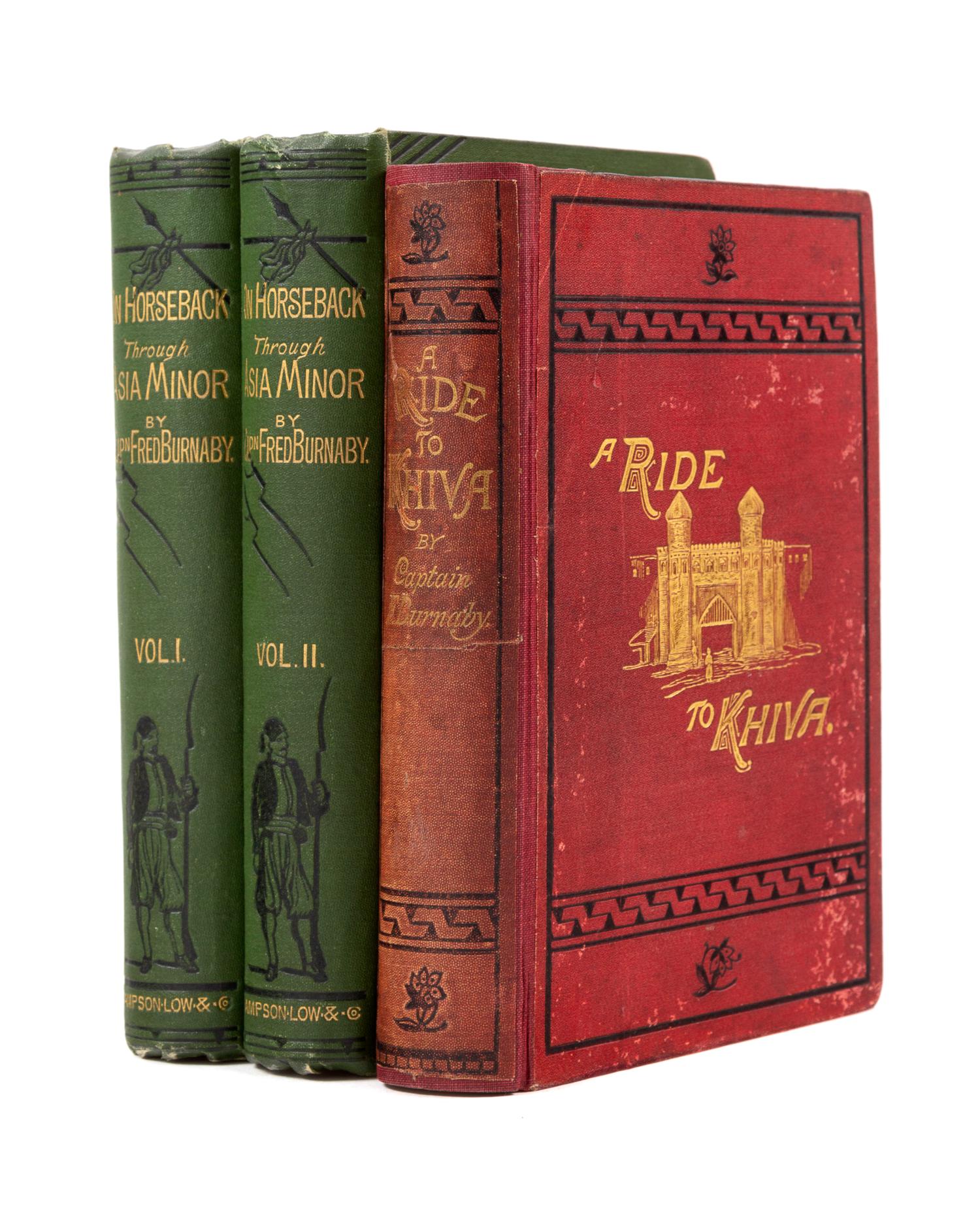 BURNABY, Frederick Gustavus (1842-1885). A Ride to Khiva: Travels and Adventures in Central Asia. London: Cassell, Petter & Galpin, n.d