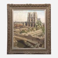 Arnold Borisovich Lakhovsky (Ukrainian, 1880–1937) Notre Dame de Paris