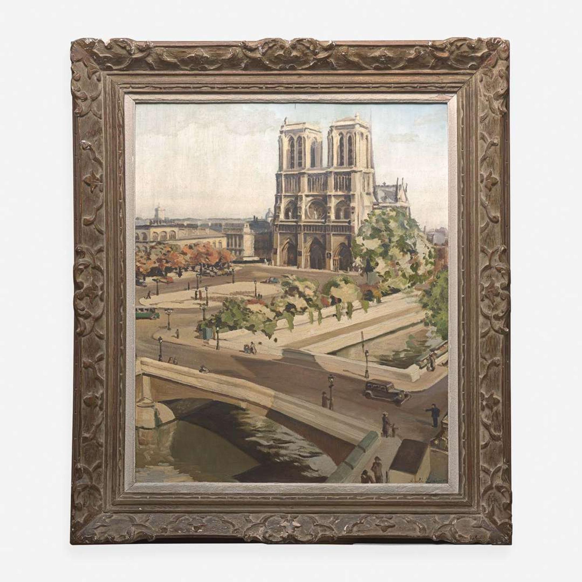 Arnold Borisovich Lakhovsky (Ukrainian, 1880–1937) Notre Dame de Paris