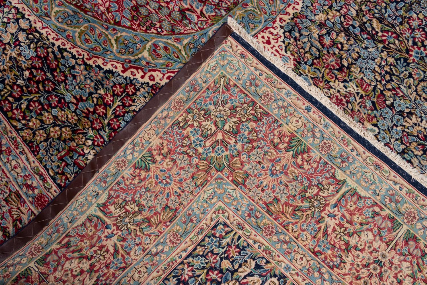 A Kirman Wool Rug
