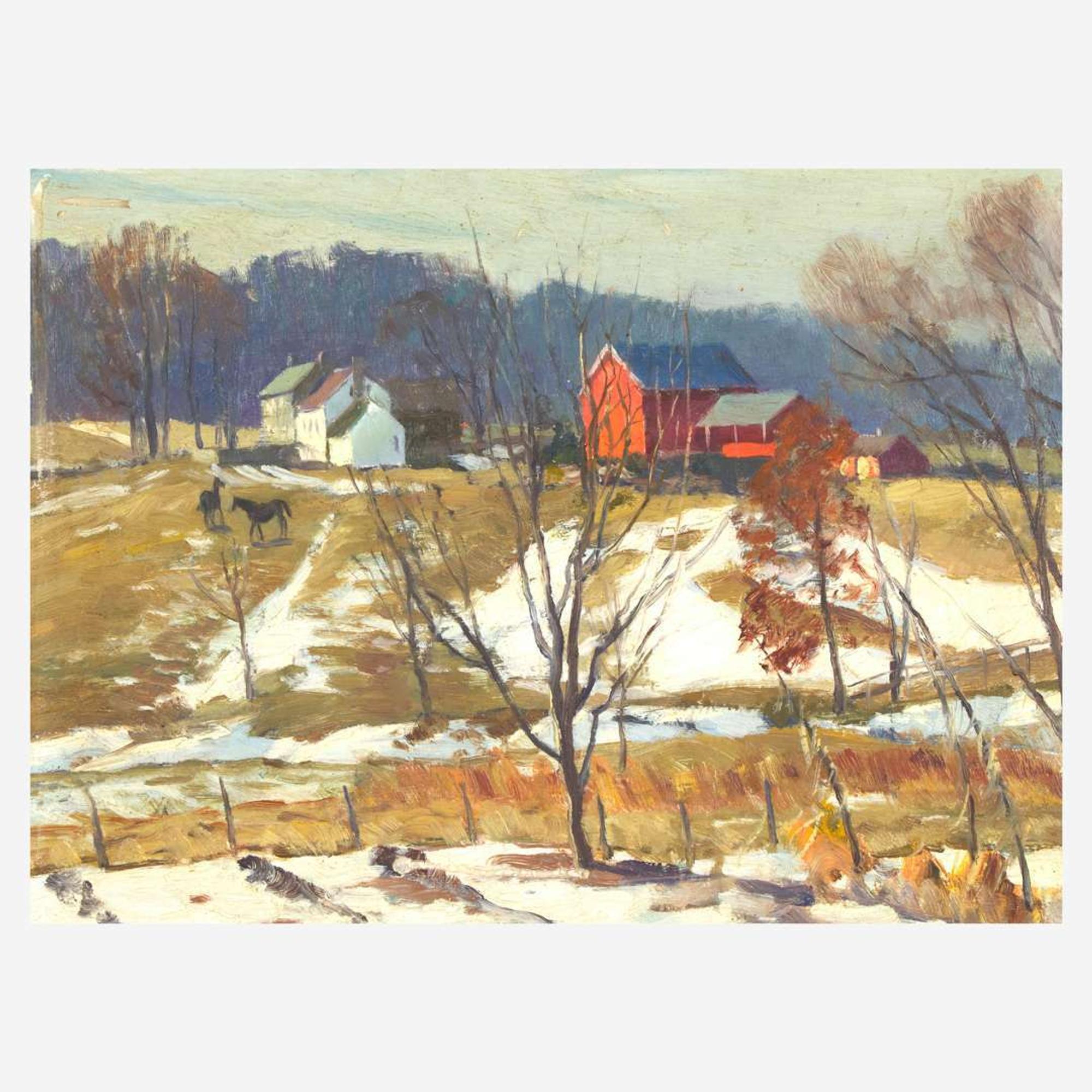 Harry Leith-Ross (American, 1886–1973) Passing of Winter