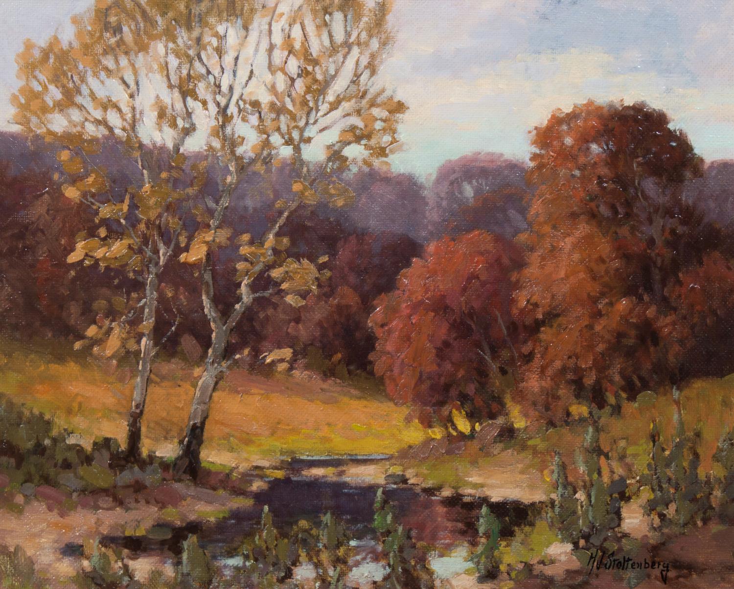 Hans Stoltenberg, (Wisconsin, 1879-1963), Autumn in the Country