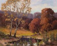 Hans Stoltenberg, (Wisconsin, 1879-1963), Autumn in the Country