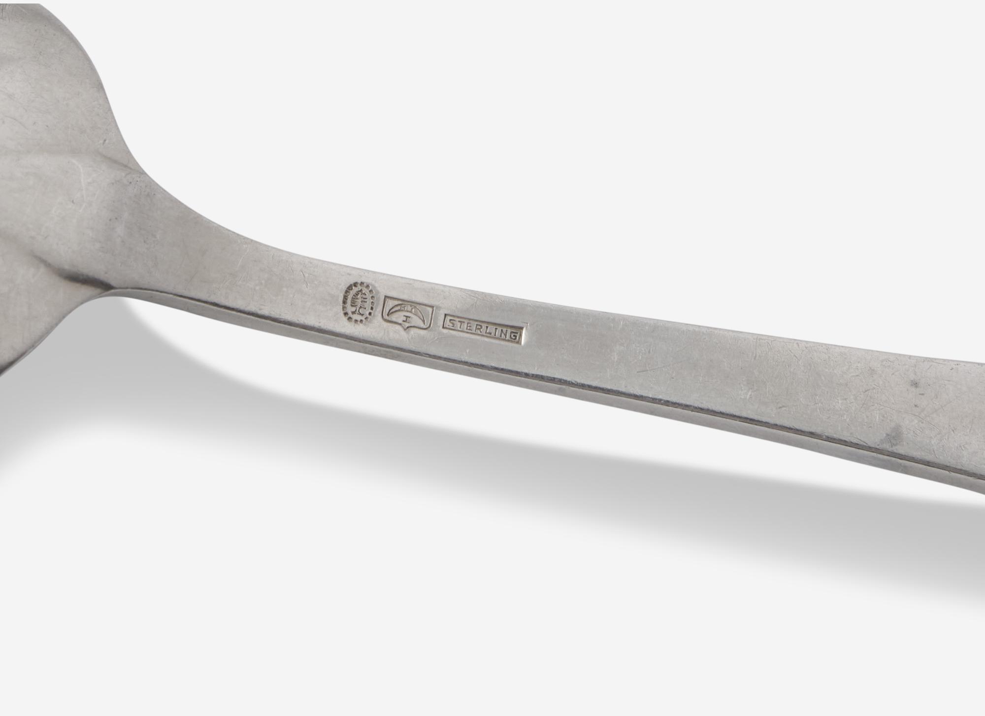 An American Silver Flatware Service