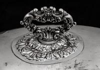 An English Silverplate Warming Tray and Cover — Walker and Hall, Sheffield, Early 20th Century