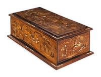 A Continental Marquetry Chest