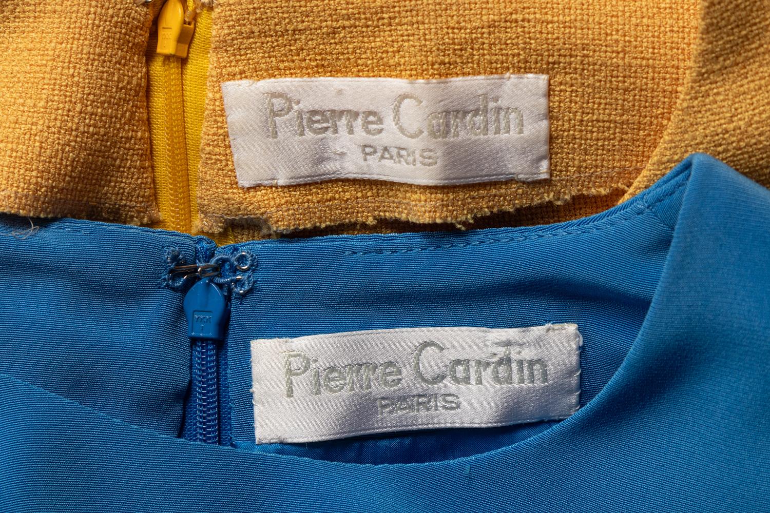 Two Pierre Cardin Haute Couture Dresses