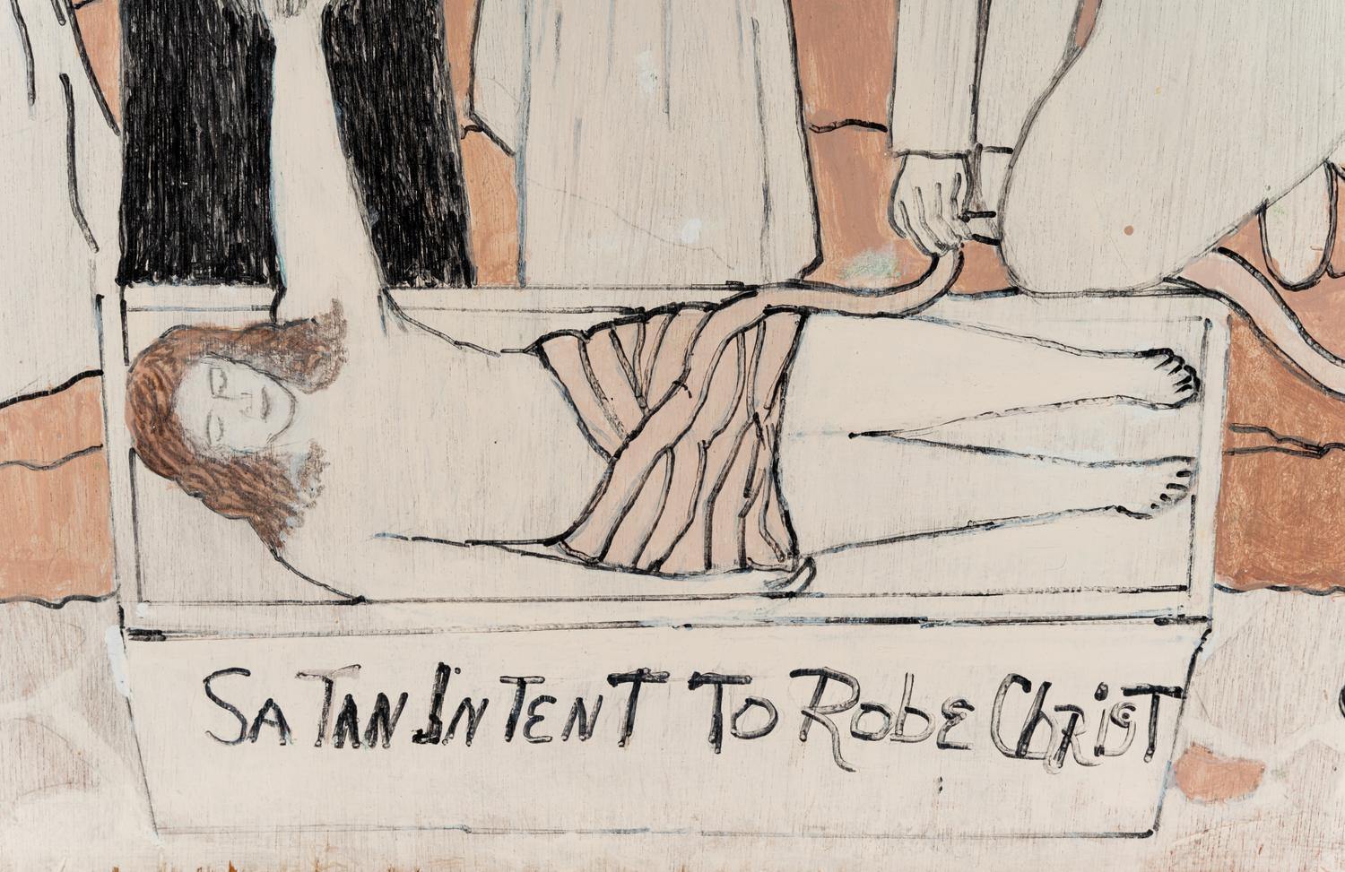 Satan Intent to Robe Christ