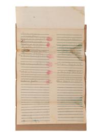 [NATIVE AMERICAN]. ARMSTRONG, Charles D. (1866-1931). Papers of Charles D. Armstrong of the Bad River Band of the Lake Superior Tribe of Chippewa Indians, including letters, documents, maps, and photographs.