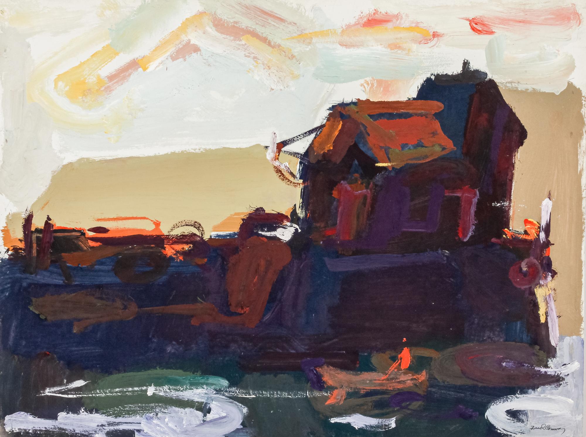 Three Works: Harbor Scenes